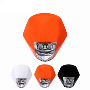 Ensemble de phares LED doubles pour moto, phare avant pour moto tout-terrain avec coque de carénage - Product Image 1