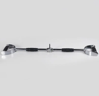 Barra de Agarre Ancho de Acero Inoxidable para Gimnasio, Accesorio para Cable de Prensa de Bíceps y Lat Pulldown