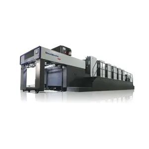 Prensa offset máquina folha alimentada offset imprensa XJ145-5 A primeira marca de máquinas de impressão offset de grande formato na China