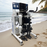 Exosquelette robotique d'entraînement à la réadaptation, exosquelette de marche réglable pour l'entraînement à la marche