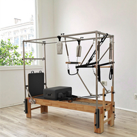 Highwind prix direct usine Pilates réformateur Cadillac 3 en 1 réformateur professionnel en bois Pilates réformateur Machine