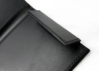 Porte-chèques personnalisé de haute qualité, présentoir de chèques, porte-chèques de restaurant avec clip magnétique, poche à monnaie