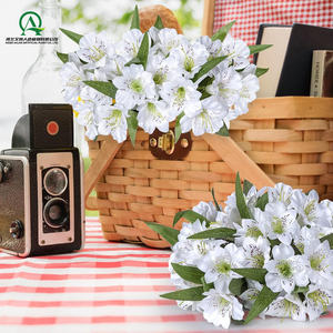 Fleurs d'<span class=keywords><strong>Amaryllis</strong></span> Artificielles Tige Soie Grandes Fleurs Tropicales <span class=keywords><strong>Plante</strong></span> de Ménage pour Arrangements de Vase Décor de Bureau à Domicile - Product Image 6