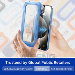 Película de Vidrio Mágica Transparente HD sin Burbujas, Económica y al por Mayor, para <span class=keywords><strong>iPhone</strong></span> Series 17, 16, 15, 14, 13 y <span class=keywords><strong>12</strong></span> - Product Image 5
