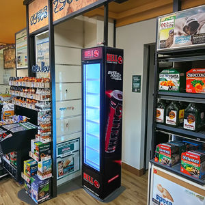 Réfrigérateur Vitrine Vertical pour Boissons en Bouteille avec Porte Vitrée pour Supermarché, Idéal pour Pepsi - Product Image 3