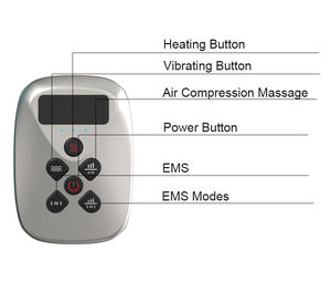 Genouillère sans fil Becozzy pour coureurs thérapie par la lumière rouge et massage par vibrations couvre corps jambe <span class=keywords><strong>épaule</strong></span> bras <span class=keywords><strong>pied</strong></span> <span class=keywords><strong>tête</strong></span> - Product Image 3