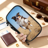 Portefeuille de passeport personnalisé avec photo, porte-photo de voyage personnalisé avec photo d'animal de compagnie, cadeau pour les amoureux des chiens et des chats