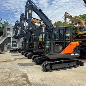 Doosan รถขุดตีนตะขาบขนาดเล็กมือสอง DX60ในสภาพที่ดี DX70 DX55สำหรับวิศวกรรมและการก่อสร้างเซี่ยงไฮ้ - Product Image 4