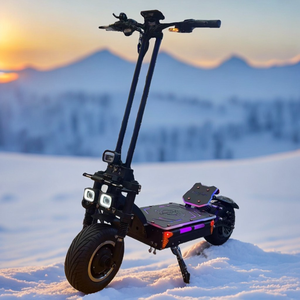 Trottinette Électrique Pliante 2026 avec Écran Numérique, Verrouillage par Clé, Moteur Brushless, Batterie Lithium 72V 50Ah, Autonomie 120-150KM, Roues 13 Pouces - Product Image 1