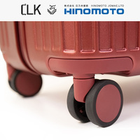 Valise rigide PC, petite valise cabine à roulettes avec roues pivotantes, design coffre, ensemble de bagages de voyage