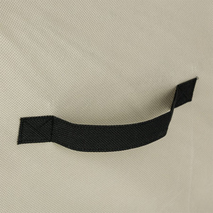 <span class=keywords><strong>Panier</strong></span> <span class=keywords><strong>de</strong></span> rangement pliable léger avec poignée en tissu beige pour chambre, buanderie, placard, étagère, jouets, vêtements et livres - Product Image 4