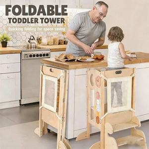 Cross-border wooden toddler toy table, children's <b>study</b> <b>desk</b>, early education table and chair combination, building block table - Product Image 1