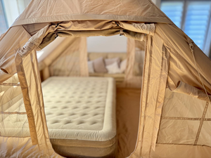 Oeytree <span class=keywords><strong>prix</strong></span> usine ensemble de matelas de tente <span class=keywords><strong>gonflable</strong></span> 6.3 ㎡ grand espace mobilier d'extérieur portable polyester de haute qualité - Product Image 4