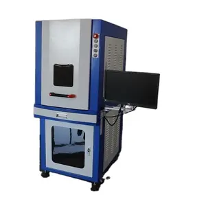 fiber laser marking machine 100W engraving for jewelry gold silver ring safe enclosed type hot selling factory