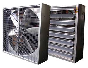Ventilador de Extracción Axial de 1380mm para Invernadero, Independiente, de 54 Pulgadas, con Motor de Cobre y Rodamiento de Bolas de 1.5KW, para Establos y Granjas de Vacas - Product Image 3
