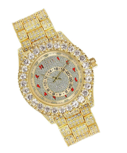 Venta caliente elegante reloj de pulsera de diamantes para mujeres con diseño clásico y acabado de primera calidad disponible a precios asequibles - Product Image 2