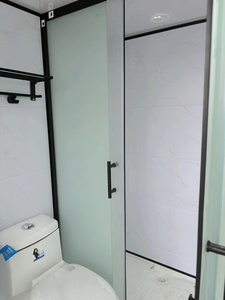 Unit kamar mandi universal, desain kapsul Modular Toilet dan pancuran terintegrasi Unit kamar mandi Prefab Modern - Product Image 6