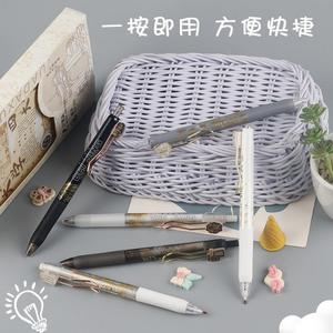 Yusheng Stationery University Neutral <b>Pen</b> 0.5mm St Tip Plastic Shell Boxed <b>Gift</b> Pack For Student Exam Use - Product Image 3