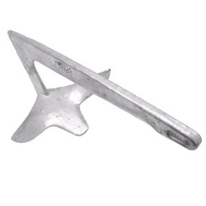 Ancora a <span class=keywords><strong>bruce</strong></span>/artiglio HAICE Marine in acciaio al carbonio zincato a caldo, 5 kg, per ancoraggio e ormeggio di yacht, barche, canoe, gommoni - Accessori nautici - Product Image 3