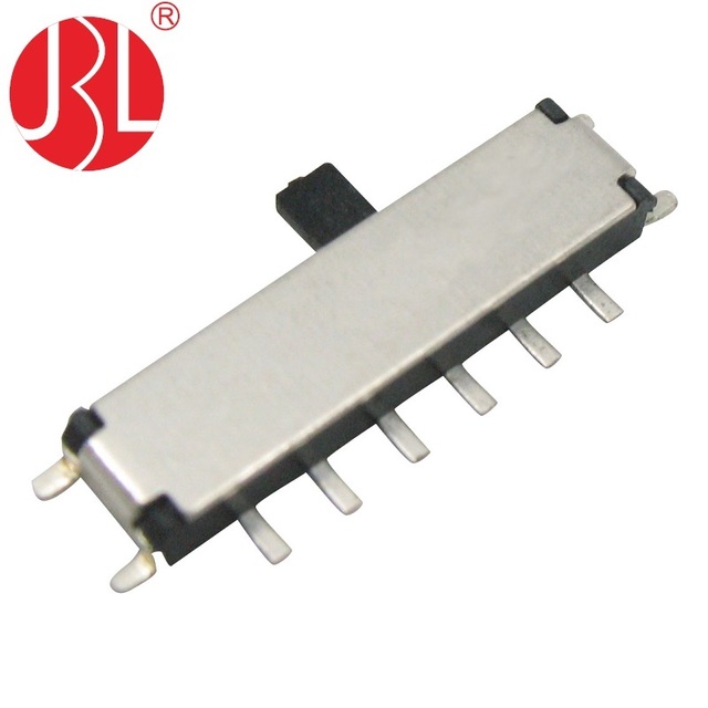 CUS-14TB MK-14C01 SP4T SMT Right Angle Miniature Slide Switch 1P4T Mini SMD Slide Switches