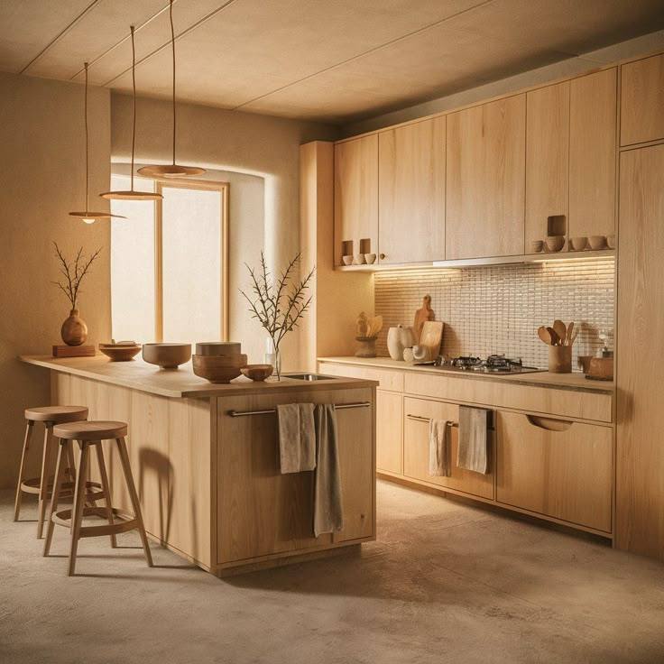 CBMmart Custom Modular Kitchen Cabinets With Plywood Laminate Countertop Modern Design · image 2