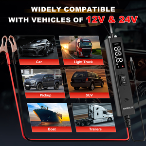เครื่องทดสอบวงจรยานยนต์ KINGBOLEN ECT200 ของ USA EU Warehouse  12/24V พร้อมแหล่งจ่ายไฟในตัว ECT200 Kingbolen Circuit Teste - Product Image 5