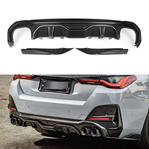 Diffusore paraurti posteriore in fibra di carbonio preimpregnata SQ-V2 di alta qualità per <span class=keywords><strong>BMW</strong></span> <span class=keywords><strong>Serie</strong></span> <span class=keywords><strong>4</strong></span> G26 Gran <span class=keywords><strong>Coupé</strong></span> dal 2021 in poi - Product Image 1