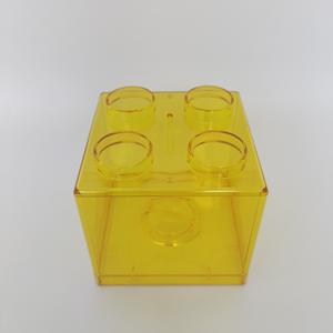 Boîtes à monnaie en plastique <span class=keywords><strong>Lego</strong></span> pour enfants, blocs empilables colorés en gros avec logo personnalisé, <span class=keywords><strong>tirelire</strong></span> pour économiser des pièces de monnaie - Product Image 4