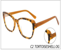 Vente en gros Lunettes de lecture vintage carrées faites à la main de haute qualité, montures de lunettes optiques, feuilles épaisses en acétate
