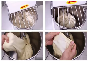 Pétrin à pâte professionnel à deux vitesses avec minuteurs – Grande capacité - Product Image 5