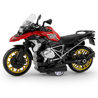 Modèle de moto de simulation pour enfants, en alliage moulé sous pression, à tirer en arrière, échelle 1:14