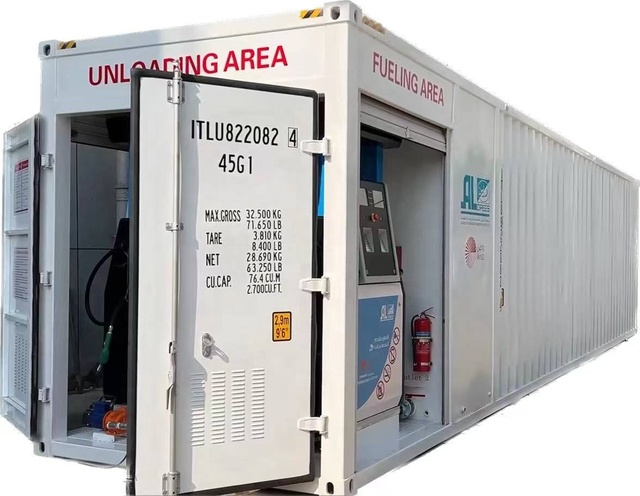 40ft Mobile Container Gas Station for Petrol and diesel