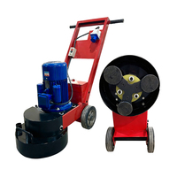Meuleuse à béton, terrazzo et époxy manuelle Merrock 220V/2.2KW 340mm, sans poussière, à faible coût d'entretien