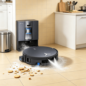 Powerful Ecovacs X12 OMNICYCLONE Robot Vacuum & <b>Mop</b> 22000Pa, Zero-Tangle, Obstacle Avoidance, Self-Emptying, Long Battery Life - Product Image 1