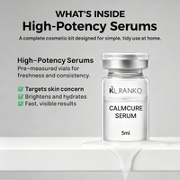Kit de sérum facial apaisant à la Centella Asiatica Cica personnalisé OEM pour la réparation de la barrière cutanée après une procédure, soulagement des rougeurs, soin du visage, soin de la peau