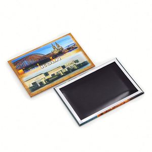 Newest Custom Country Photo Germany Tin Magnet Souvenir Gift Magnetic Stickers for <b>Fridge</b> - Product Image 1