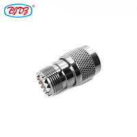 Le fabricant fournit une prise mâle de type N vers une prise femelle UHF Adaptateur de connecteur RF Connecteurs coaxiaux en laiton en stock
