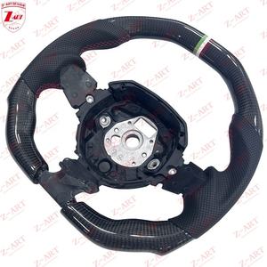 Volant en fibre de carbone Z-ART pour Lamborghini Aventador LP700-LP770 SVJ avec fils italiens - Product Image 4