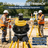 Integrated Static Tribrach High Precision Survey Base for GNSS RTK Static Observation Measuring Instrument