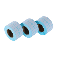 Étiquettes thermiques directes personnalisées 20x10mm, autocollantes, en papier blanc, rouleau d'étiquettes à code-barres