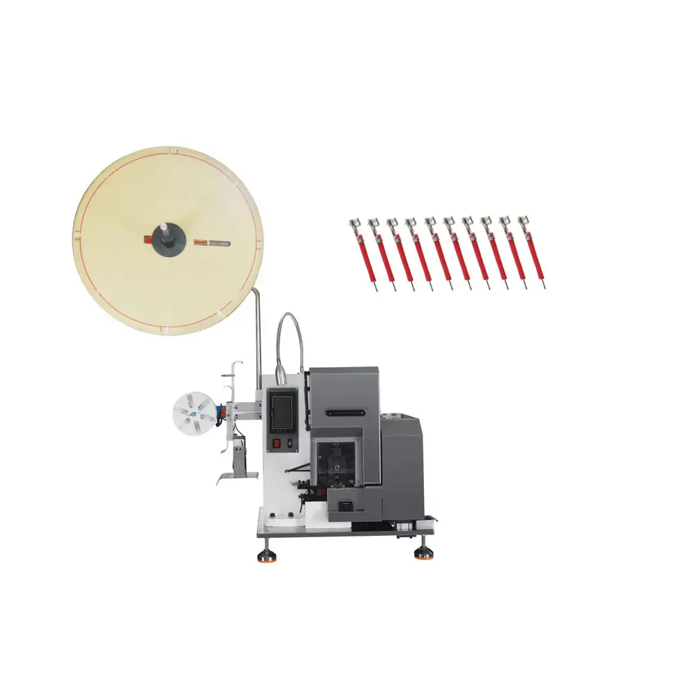 Hochpräzise JAM TE AMP Europäische Form-Servodraht-Abisolier-Crimp maschine