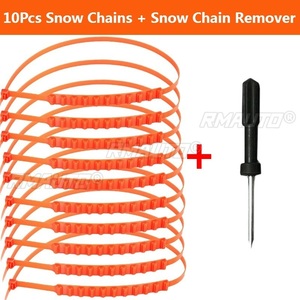 Cadenas para Neumáticos de Coche (5/10 Piezas) para Invierno, Antideslizantes, para Nieve, con Correa de Cable - Product Image 6
