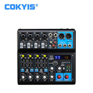 Mezclador Digital de 8 Canales con Función USB y <span class=keywords><strong>Bluetooth</strong></span>, Mezclador de <span class=keywords><strong>DJ</strong></span> para Actuaciones en Escenario, <span class=keywords><strong>Mesa</strong></span> de Sonido - Product Image 1
