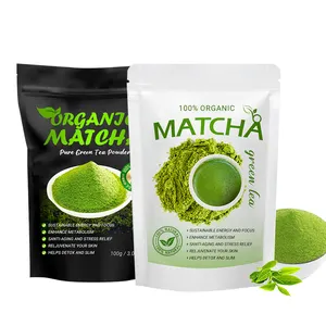 Organic Matcha Powder Private Label 100% Natural organic japanese matcha extract tea Pure Organic Green Tea Matcha Powder