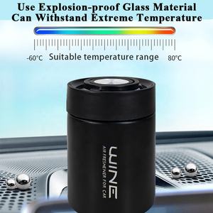 Ambientador Sólido para Portavasos <span class=keywords><strong>de</strong></span> Coche, Bálsamo Aromatizante <span class=keywords><strong>de</strong></span> 180g, Perfume <span class=keywords><strong>de</strong></span> Larga Duración para Coche, Desodorante en Gel para Interiores, Eliminador <span class=keywords><strong>de</strong></span> Olores para el Hogar - Product Image 2