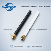 Antenne WiFi 2,4 GHz 80 mm omnidirectionnelle externe pour routeur sans fil, répéteur, modem, carte réseau