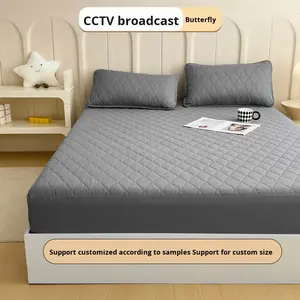 ที่นอนกันน้ำแบบหรูหราสำหรับการค้าต่างประเทศ ป้องกันไรฝุ่น ป้องกันคราบปัสสาวะ ไม่ลื่น ป้องกันการเลื่อนหลุด คลุมเต็มที่นอน - Product Image 2