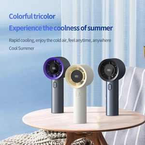 Portable <b>Mini</b> <b>Fan</b> Rechargeable 1800mAh Turbo Portable Handheld <b>Fan</b> Desktop <b>Fan</b> Strong Wind Custom Logo Colors - Product Image 3