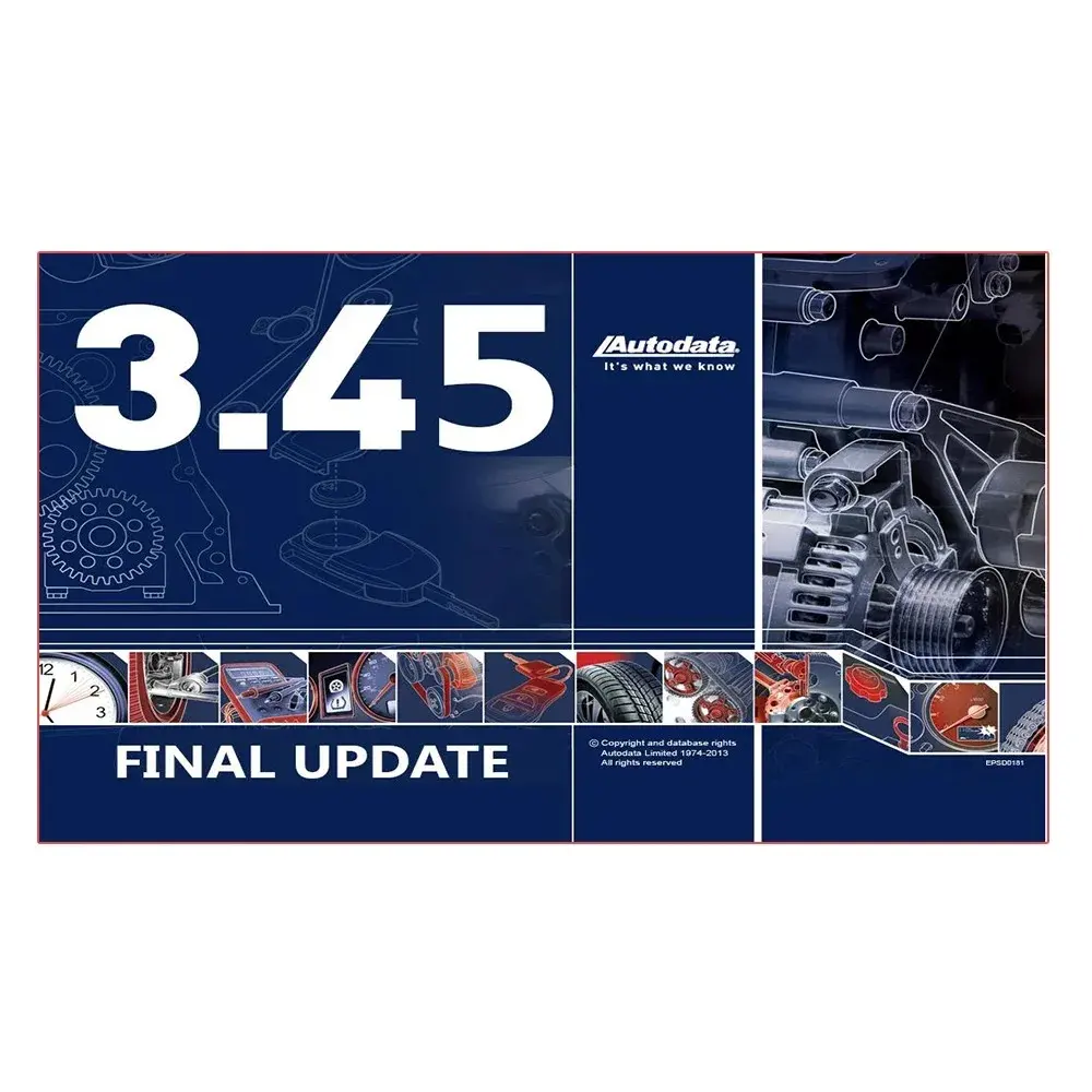 2022 Autodata V3.45 auto.data 3.45 versione Software di riparazione Auto aggiornamento Software per auto a 2014 anni