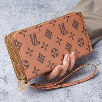 Dompet Kulit Unisex Berkualitas Tinggi Desain Baru, Stylish, Mewah, Tahan Air, Pendek, Warna Kontras, Tempat Kartu, Harga Terbaik